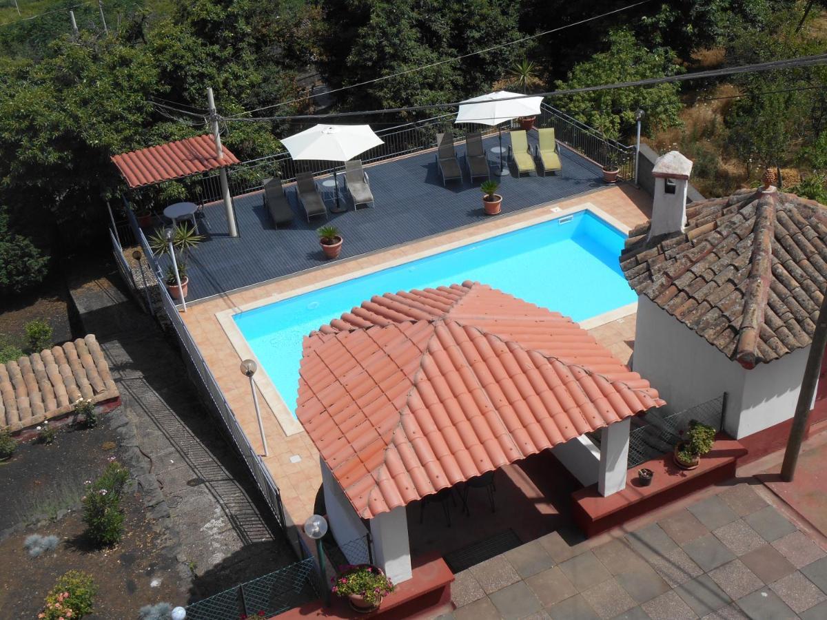 Al Villino Sunshine In Villa Con Piscina Ed Idromassaggio Sant'Alfio Exterior photo